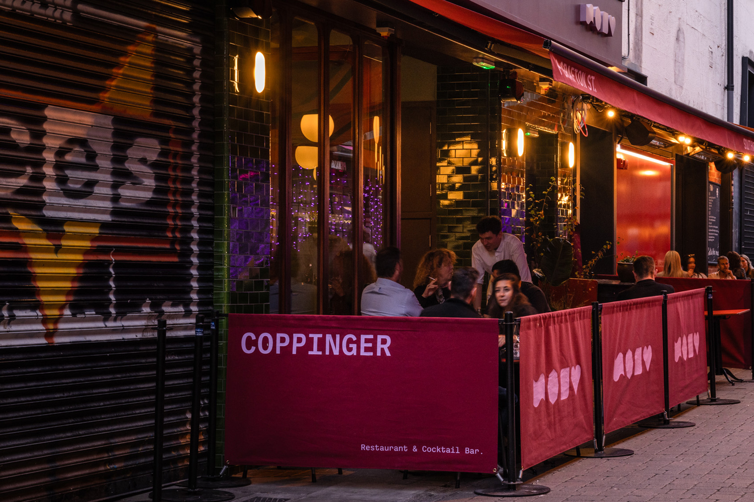 Coppinger terrace seating